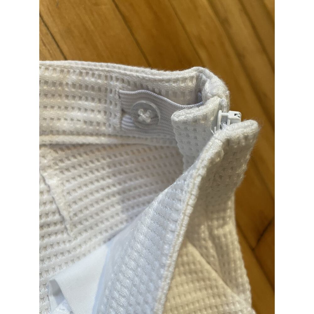 Janie & Jack White Waffle Weave Pants - Picture 5 of 6